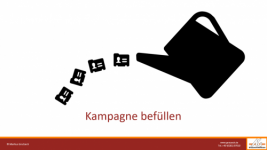 Kampagne befüllen