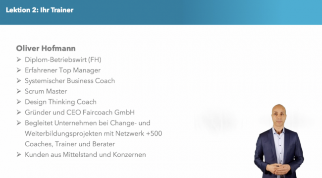 Ihr Trainer stellt sich vor