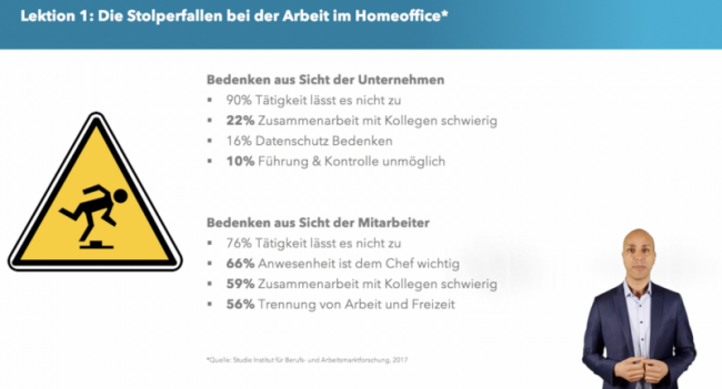 Welche Gründe gibt es gegen Homeoffice?