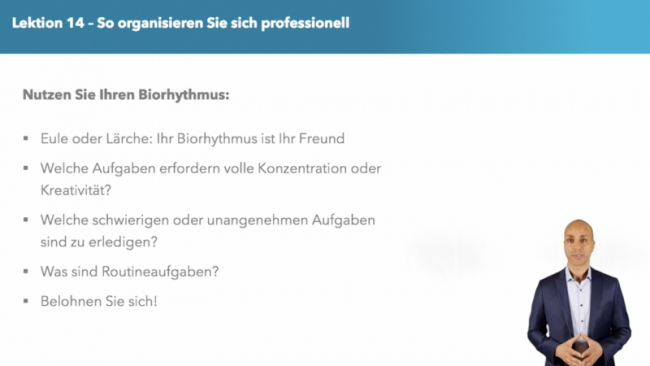 Effizienter arbeiten mit Hilfe des Biorhythmus