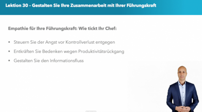 Empathie für Ihren Chef