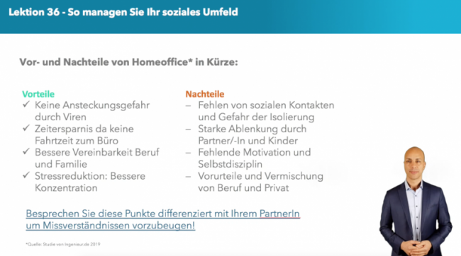 Die Vor- und Nachteile von Homeoffice