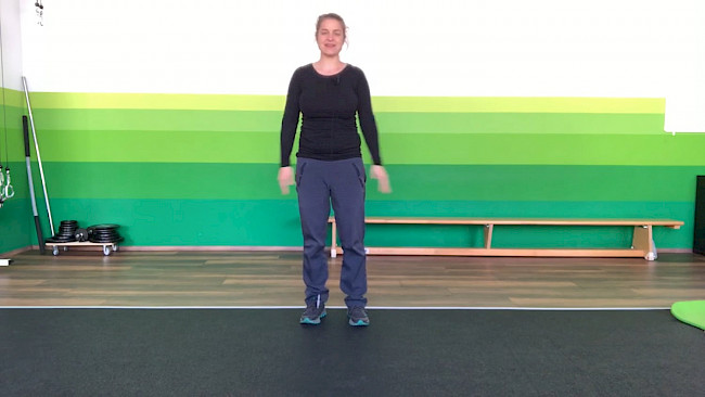 Woche 1 Krafttraining Aufwärmen "mittel"