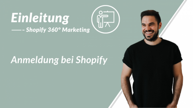 Anmeldung bei Shopify