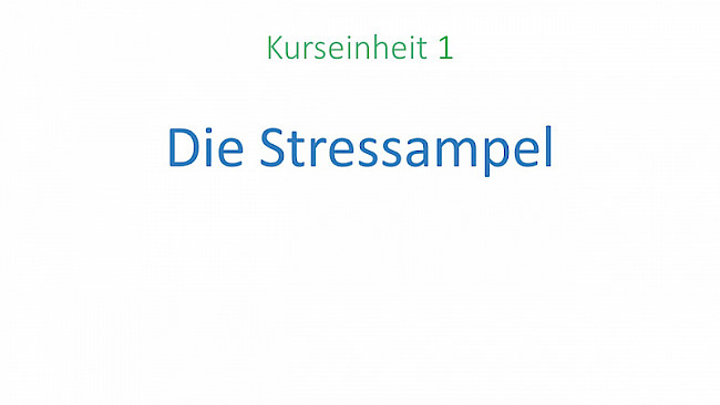 Stressampel