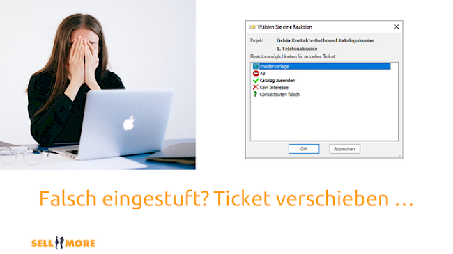 Tickets verschieben