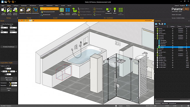 Bodenfliesentafeln einfügen