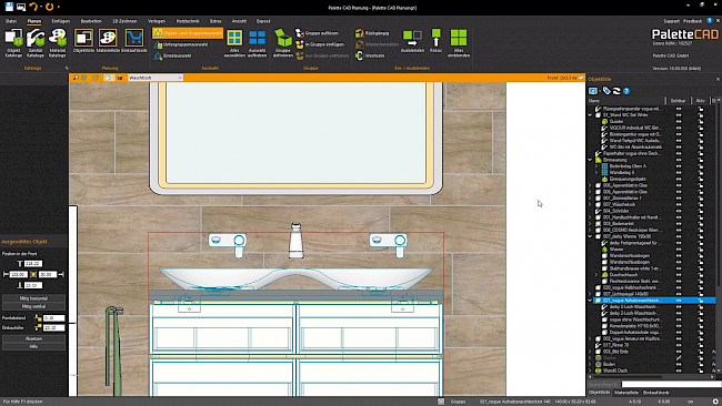 Objekt nachträglich in Gruppe einfügen
