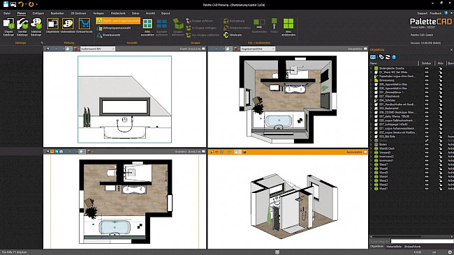 Bodenfliesentafeln einfügen