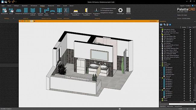 Neue Verlegefläche einfügen