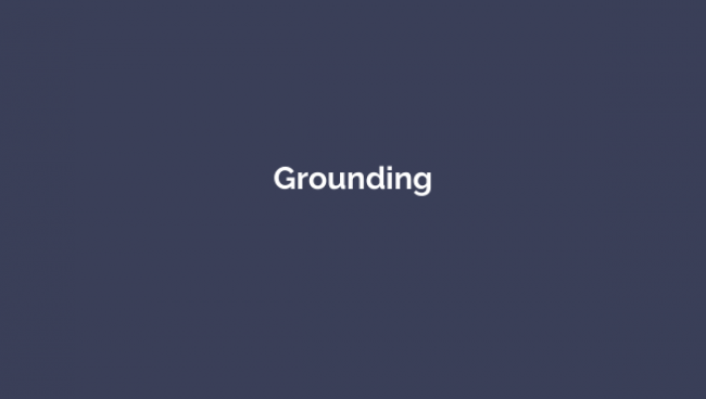 Grounding