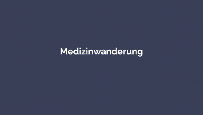 Übung – Medizinwanderung