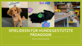 Fortbildung: Spielideen hundegestützte Pädagogik