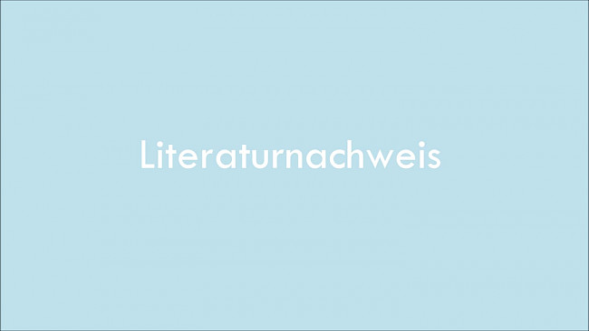 Literaturhinweise