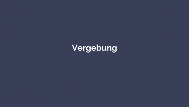 Vergebung