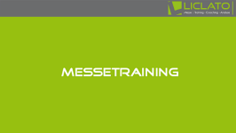 Messetraining