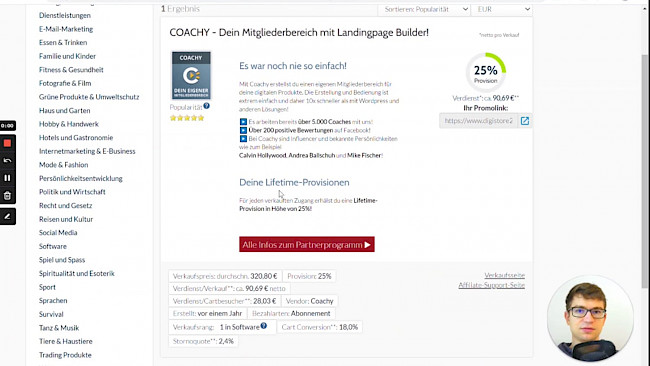 So findest du erste Affiliates