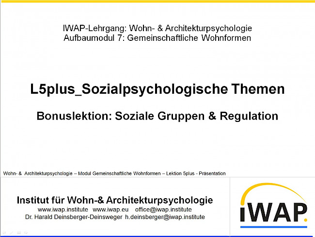 L5+ sozialpsychologische Themen