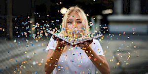 Selbstliebe und Freude