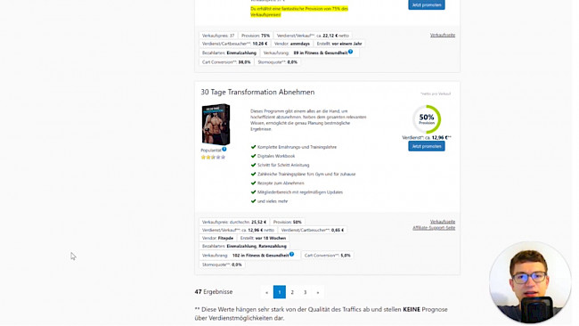 Zeige Affiliates dein Produkt