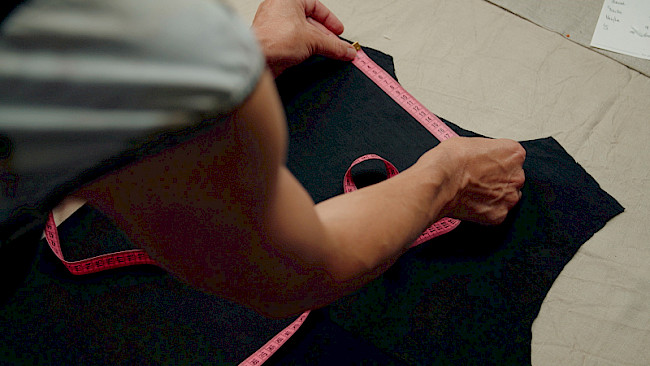 Vorderteil vorbereiten