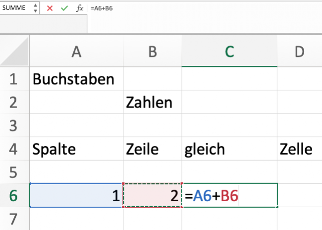 Einstieg in Excel