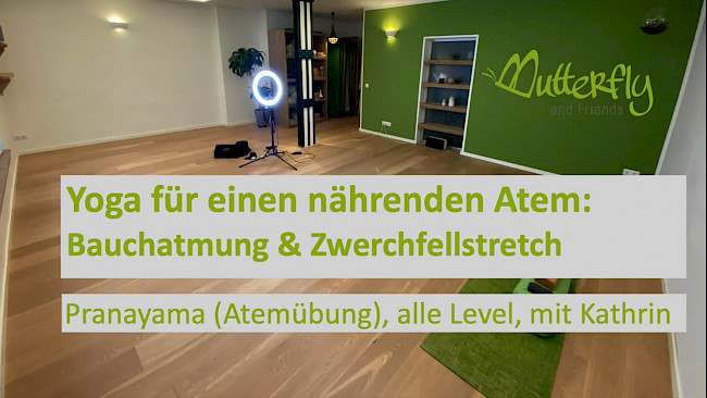 085: Yoga für einen nährenden Atem "Bauchatmung & Zwerchfellstretch"