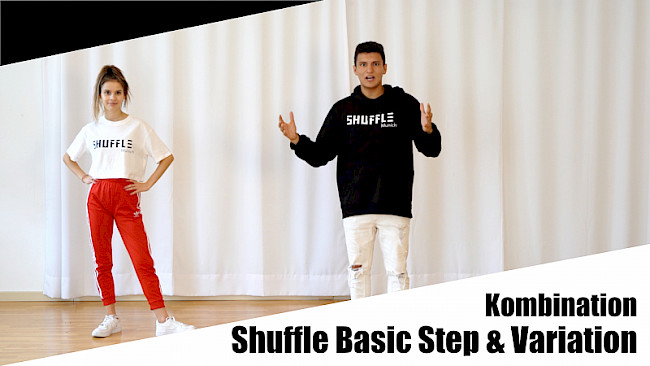 Kombination - Shuffle Basic Step & Variationen