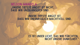 Denkanstoss #3: Worte von Nelson Mandela