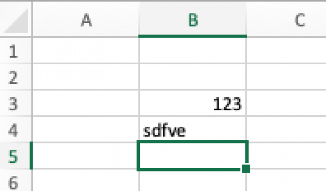 Daten eingeben in Excel