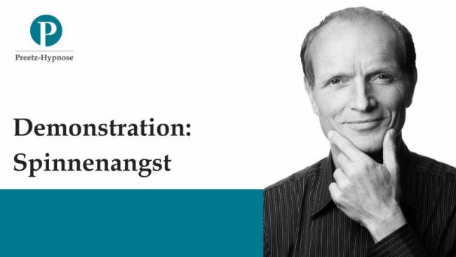 Demonstration: Spinnenangst
