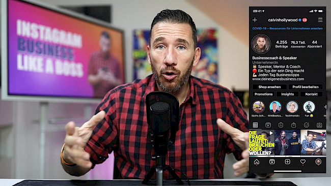 Der Link zum Business