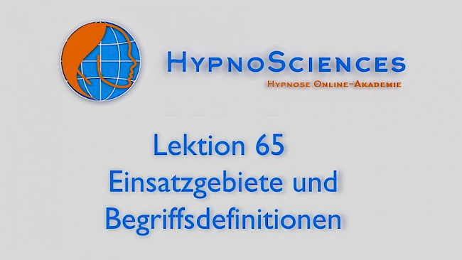 Lektion 65 - Einsatzgebiete und Begriffsdefinitionen