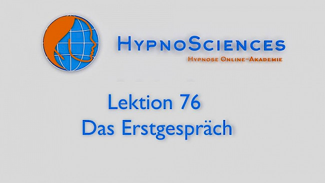 Lektion 76 - Das Erstgespräch
