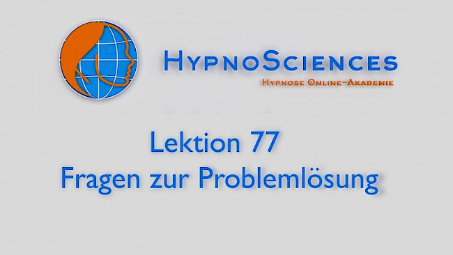 Lektion 77 - Fragen zur Problemlösung