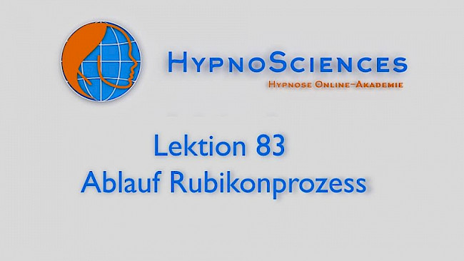 Lektion 83 - Ablauf Rubikonprozess