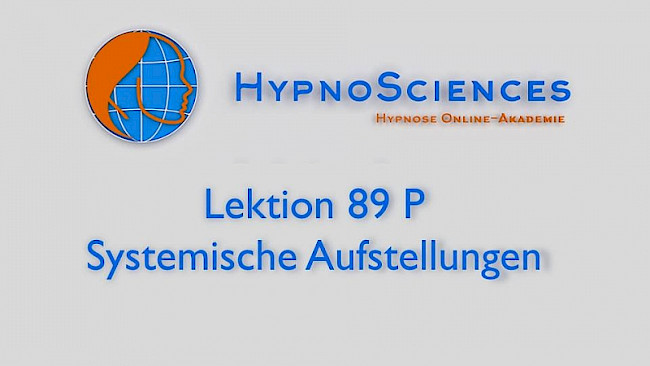 Lektion 89 - Systemische Aufstellungen