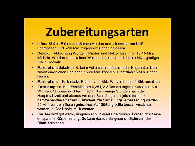 Rezepte zusammenstellen