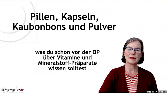 Warum du Vitaminpräparate brauchst