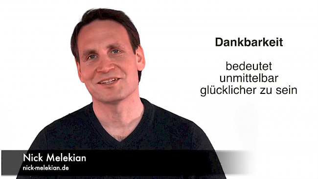 Dankbarkeit ist dein Glücksschlüssel