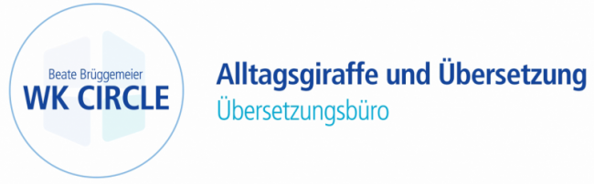Alltagsgiraffe und Übersetzungsbüro