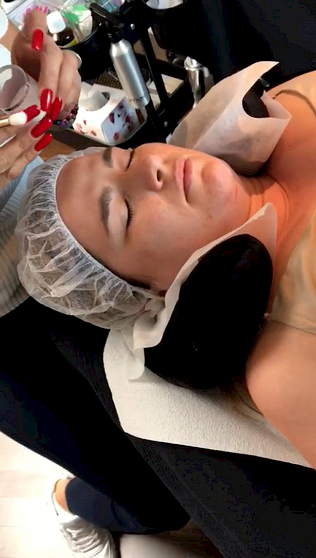 Alternative Reinigung mit Schaum