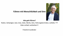 Mai / Friedrich Assländer - Führen mit Sinn und Menschlichkeit