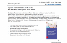 Jul. / Klaus Horn - Aufstellungen im Kontext von Digitalisierung und New Work