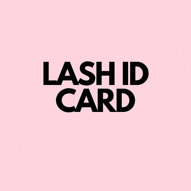 Lash ID Card & Analyse