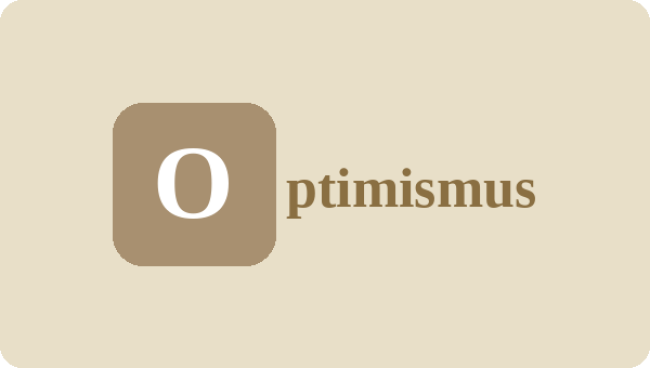 O wie Optimismus - Schwarzseher trinken aus halbleeren Gläsern