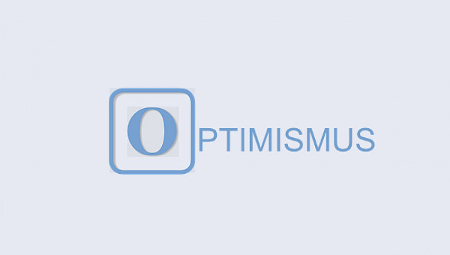 O wie Optimismus - Schwarzseher trinken aus halbleeren Gläsern