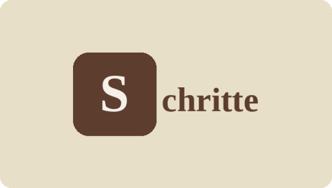 S wie Schritte - Überfliegen gilt nicht