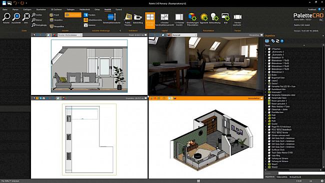 Vorbereitung Lichteinstellung