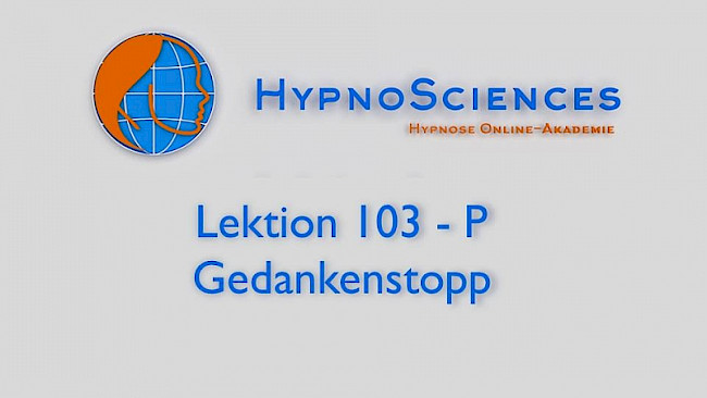 Lektion 103 - Gedankenstopp
